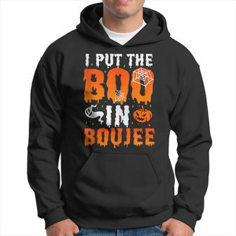 I Put The Boo In Boujee Halloween Night Hoodie - Seseable