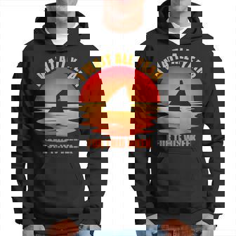 I Wait All Year For This Week - Fin Funny Shark Hoodie - Thegiftio