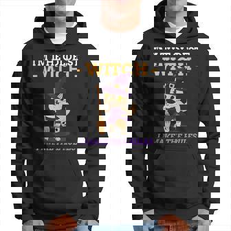 Im The Oldest Witch I Make The Rules Siblings Halloween Hoodie - Thegiftio
