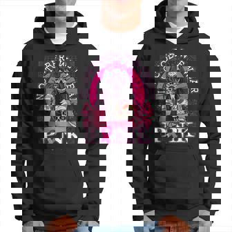In October We Wear Pink Skull Womens Breast Cancer Awareness Men Hoodie Graphic Print Hooded Sweatshirt - Thegiftio