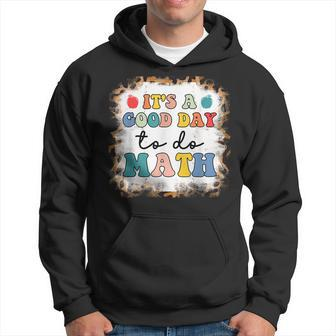 Its A Good Day To Do Math Leopard Funny Math Hoodie - Thegiftio UK