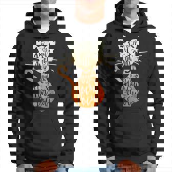 Its Just A Bunch Of Hocus Pocus Halloween Cat Lover V2 Men Hoodie Graphic Print Hooded Sweatshirt - Thegiftio