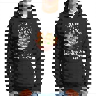 Just A Girl Who Loves Ramen And Foxes Hoodie - Thegiftio UK