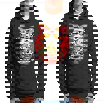 Kawaii Corgi Ramen Cute Japanese Manga Anime For Dog Lovers V2 Men Hoodie - Thegiftio