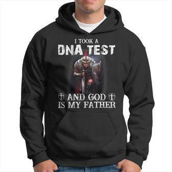 Knight Templar T Shirt - I Took A Dna Test And God Is My Father - Knight Templar Store Hoodie - Seseable