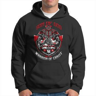 Knight Templar T Shirt - Son Of God Warrior Of Christ - Knight Templar Store Hoodie | Seseable UK