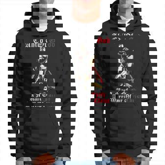 Knights Templar T Shirt - A Child Of God A Man Of Faith A Warrior Of Christ Hoodie - Seseable