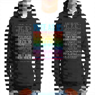 Lgbt Vote As If Your Loved One Is An Immigrant Men Hoodie - Thegiftio
