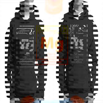 Magnesium Periodic Table Of Elements Chemistry Vintage Men Hoodie - Thegiftio
