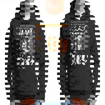 Maintenance Worker Boo Crew Ghost Halloween Matching Men Hoodie - Thegiftio