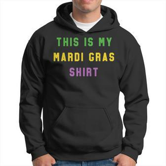 Mardi Gras Funny Party Unique New Orleans Gifts Men Hoodie Graphic Print Hooded Sweatshirt - Thegiftio UK