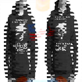 Mens I Wait All Year For This Week - Funny Marine Shark Lover Hoodie - Thegiftio