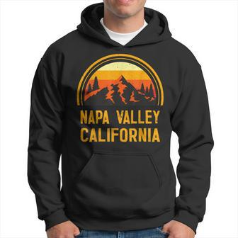 Napa Valley California Ca Mountains Hiking Souvenir Vintage Hoodie - Thegiftio UK