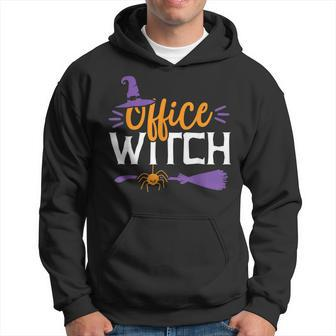 Office Witch School Secretary Teacher Halloween Appreciation Men Hoodie - Thegiftio UK