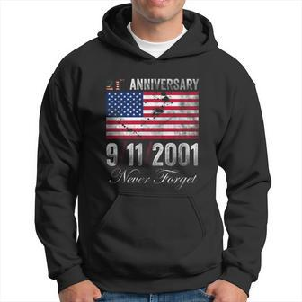 Patriot Day 911 We Will Never Forget Tshirtnever September 11Th Anniversary V3 Hoodie - Thegiftio UK