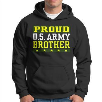 Proud US Army Brother T-Shirt Men Hoodie - Thegiftio UK