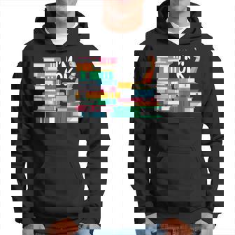 Reading Book Lovers Im Ok National Book Lovers Day Hoodie - Thegiftio