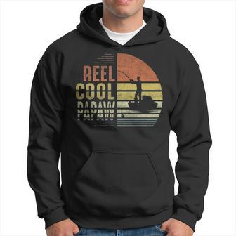 Reel Cool Papaw Vintage Fishing Gift Men Hoodie - Thegiftio UK