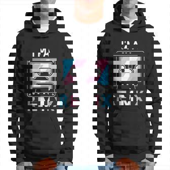 Im A Remix Trans Pride Lgbt Transgender Men Hoodie - Thegiftio