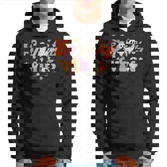 Retro Spooky Vibes Ghost Boo Spooky Season Funny Halloween Hoodie | Seseable FR
