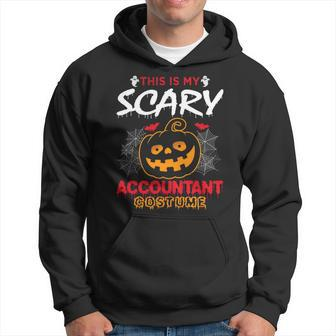 This Is My Scary Accountant Costume Halloween Sweatshirt Men Hoodie - Thegiftio UK