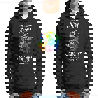 Scary Coming Out Costume Gay Halloween Lgbt Pride Men Hoodie - Thegiftio