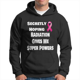 Secretly Hoping Radiation Gives Me Super Power Breast Graphic Design Printed Casual Daily Basic Hoodie - Thegiftio UK