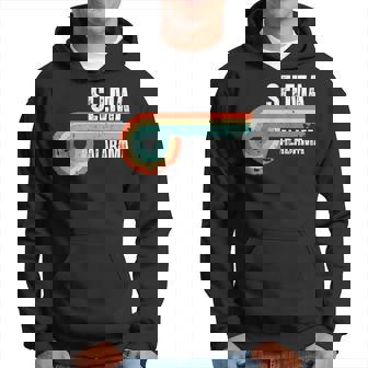 Selma City Alabama State Vintage Retro Souvenir Hoodie - Thegiftio UK