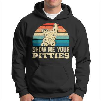 Show Me Your Pitties For A Pitbull Dog Lovers Men Hoodie - Thegiftio UK