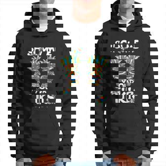 Show Me Your Tikis Boobs Funny Hawaiian Aloha Hawaii Luau Hoodie - Thegiftio UK