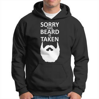 Sorry This Beard Is Taken T-Shirt Men Hoodie - Thegiftio UK