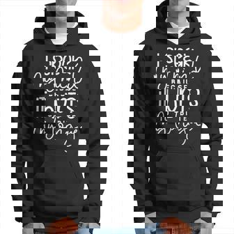I Speak My Mind Because It Hurts To Bite My Tongue V2 Men Hoodie - Thegiftio