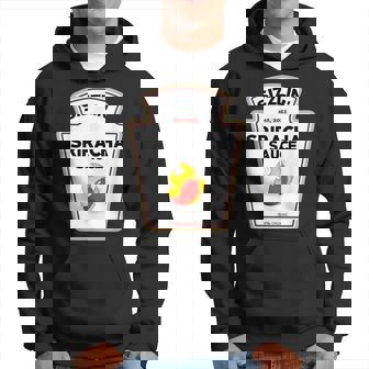 Sriracha Sauce Diy Halloween Costume Group Condiments Men Hoodie - Thegiftio