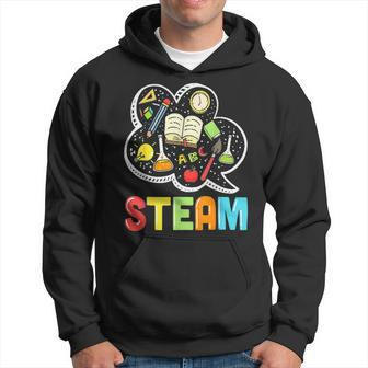 Steam Teacher And Student Back To School Stem Tee Hoodie - Seseable