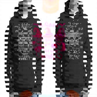 Sugar Skull In October We Wear Pink Halloween Pink Ribbon Men Hoodie - Thegiftio