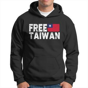 Support Taiwan I Stand With Taiwan Flag Free Taiwan Funny Gift Graphic Design Printed Casual Daily Basic Hoodie - Thegiftio UK