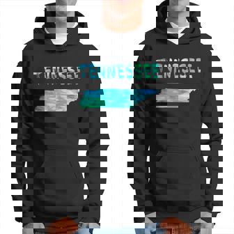 Tennessee Map Colorful Isolated Tennessee State Map In Watercolor United States Hoodie - Thegiftio