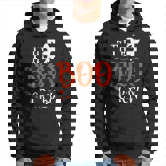 The Boo Crew - Scary Cute Ghost Halloween Hoodie - Seseable