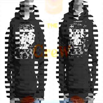 The Boo Crew - Scary Cute Ghost Pumpkin Halloween Hoodie - Seseable