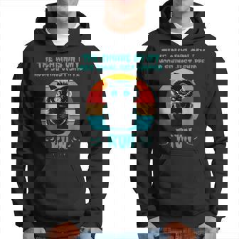 The Chain On My Mood Swing Just Snapped Run Cat Halloween Hoodie - Thegiftio UK