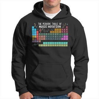 The Periodic Table Of Music Notation Music Teacher Hoodie - Seseable