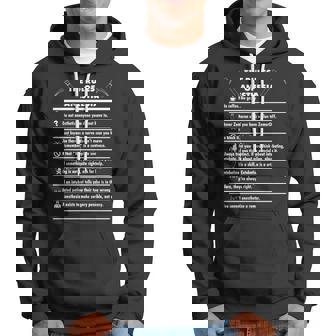 The Rules Of Anesthesia Hoodie - Thegiftio