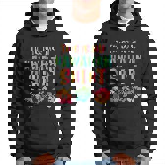 This Is My Hawaiian Cute Gift Fun Party Holiday Luau Tropical Funny Gift Hoodie - Thegiftio UK