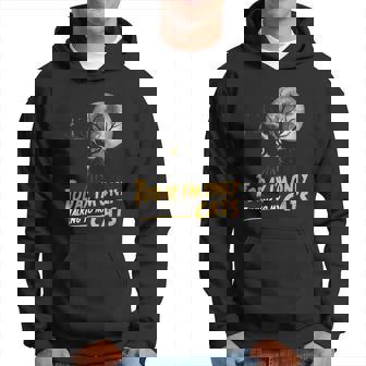 Today Im Only Talking To My Cats Moon Lucky Black Cat Hoodie - Thegiftio