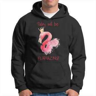 Today Will Be Flamazing Flamingo Men Hoodie - Thegiftio UK