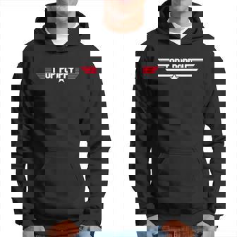 Top Poppy Funny Father Grandpa 80S Fathers Day Gift Hoodie - Thegiftio UK
