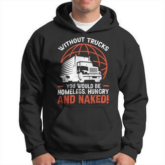 Trucker Trucker Accessories For Truck Driver Motor Lover Trucker_ V10 Hoodie - Seseable