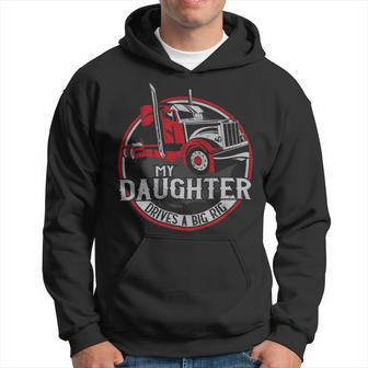 Trucker Trucker Truck Driver Father Mother Daughter Vintage My Hoodie - Seseable