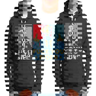 Trump Hope Design Fuck You Biden Hoodie - Thegiftio