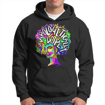 Unapologetically Dope Black Afro Black History Feb Gift Graphic Design Printed Casual Daily Basic Men Hoodie - Thegiftio UK